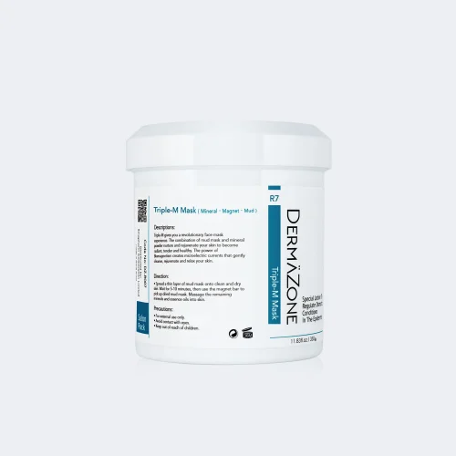 DermaZone R7 黑磁童顏淨白泥 450g
